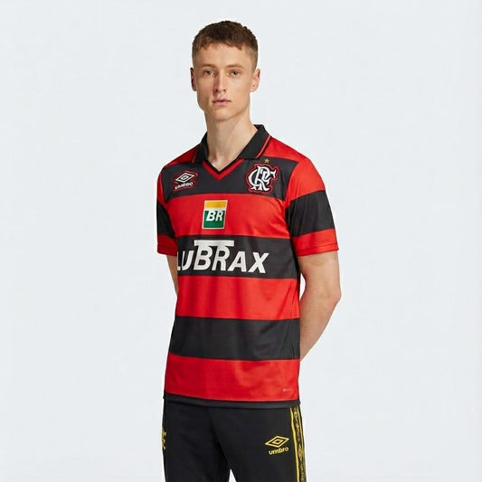 Camisa Retrô Torcedor Masculina Flamengo I 1999