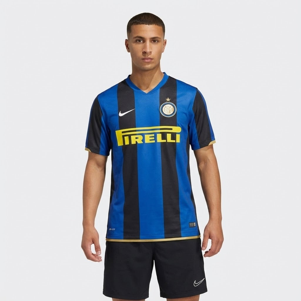 Camisa Retrô Torcedor Masculina Inter de Milão I 2008
