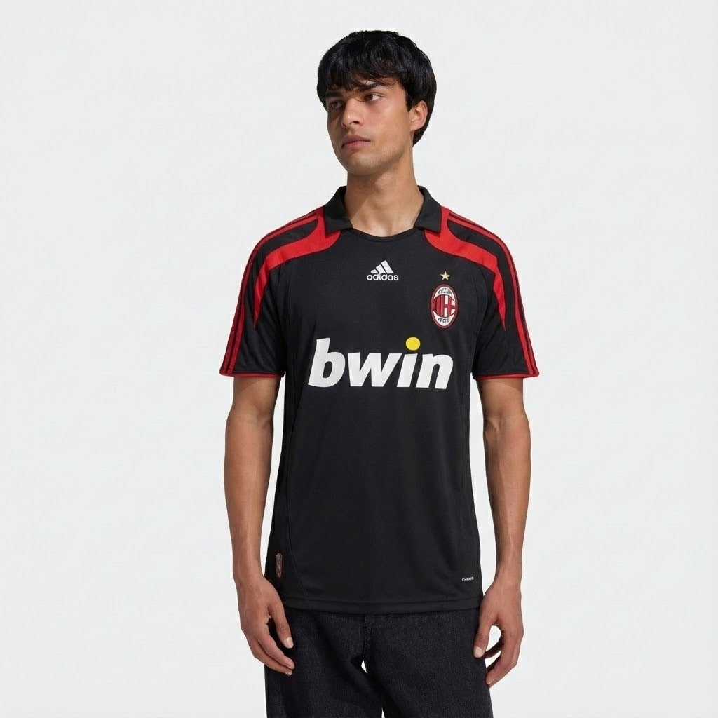 Camisa Retrô Torcedor Masculina Milan III 2007