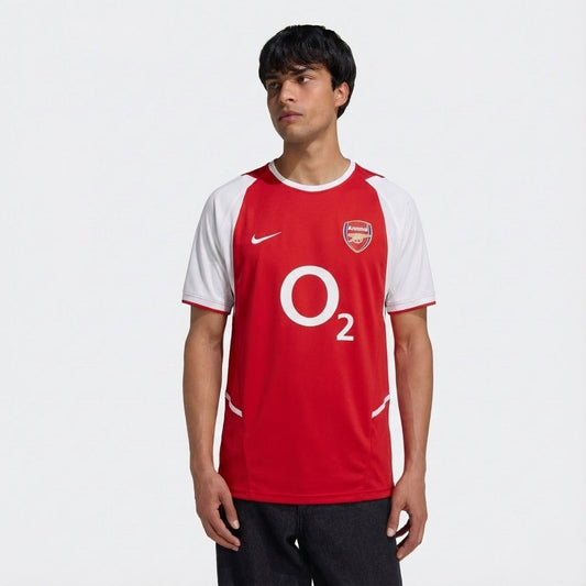 Camisa Retrô Torcedor Masculina Arsenal I 2002