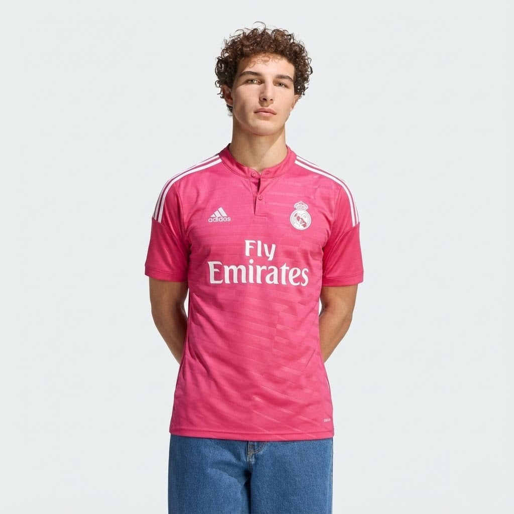 Camisa Retrô Torcedor Masculina Real Madrid II 2014
