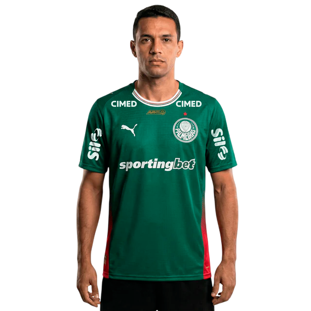 Camisa Palmeiras 2026/27 Home Torcedor Todos os patrocínios
