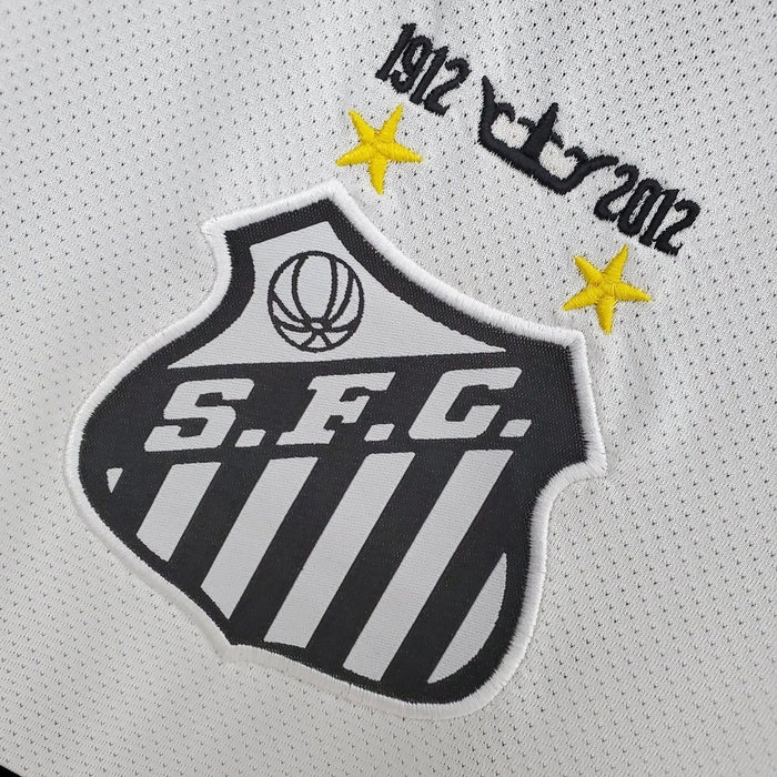 Camisa Retrô Santos I Home 2012/13 Masculino Branco