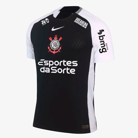 Camisa Jogador Masculina Corinthians II 2025/2026 Com Patrocínios