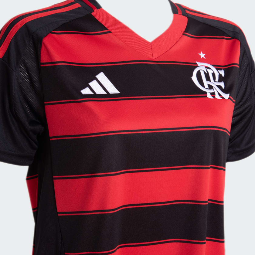 Camisa Torcedor Feminina Flamengo I 2025/2026