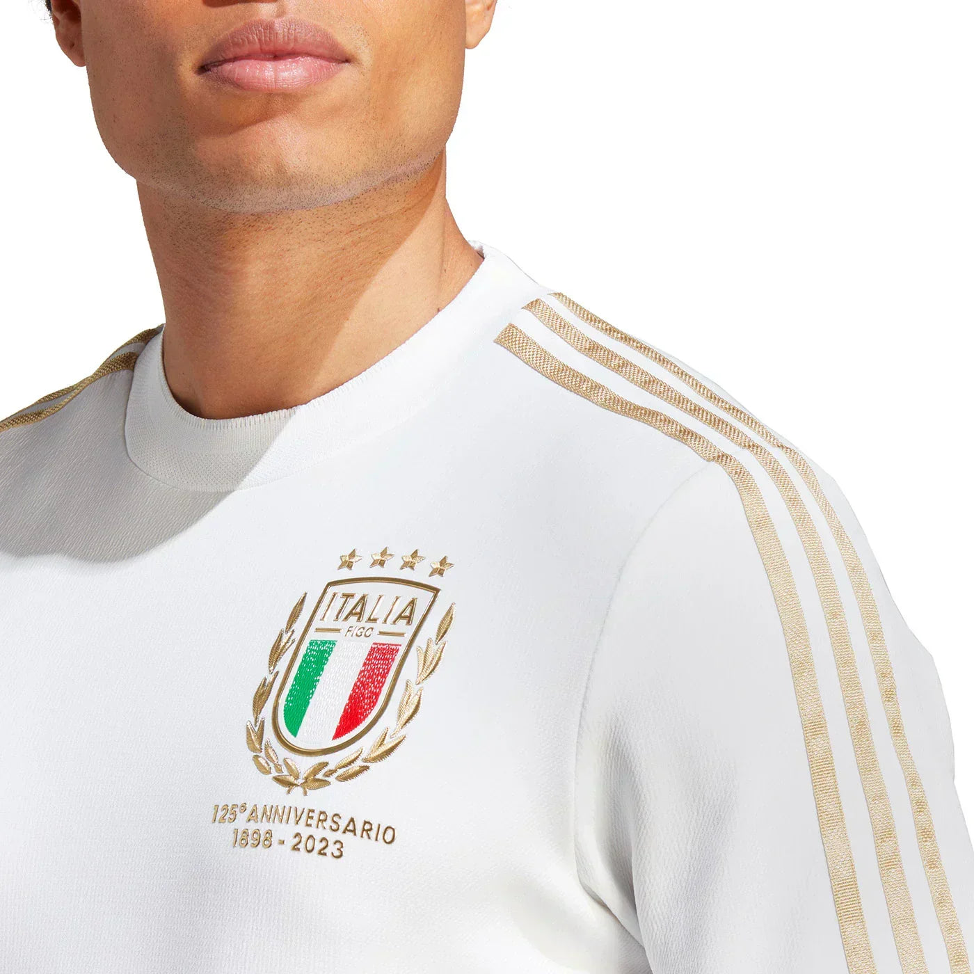 Camisa Torcedor Masculina Itália 125 Anos