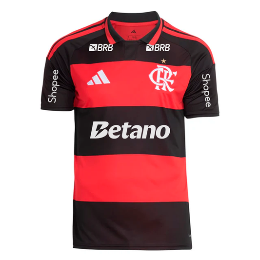 Camisa Flamengo 2026/27 Home Torcedor Todos os patrocínios