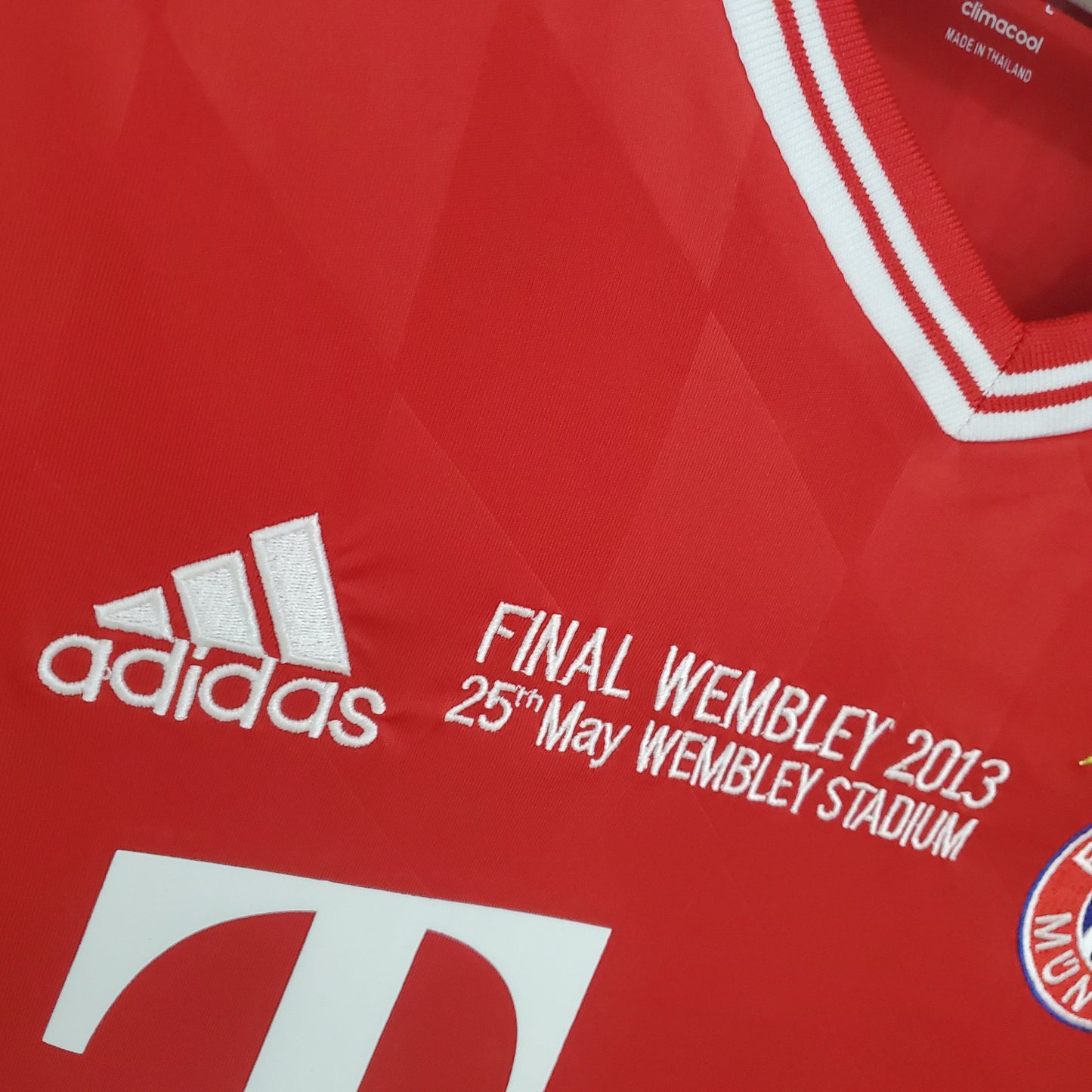 Camisa Manga Longa Retrô Torcedor Masculina Bayern de Munique 2013