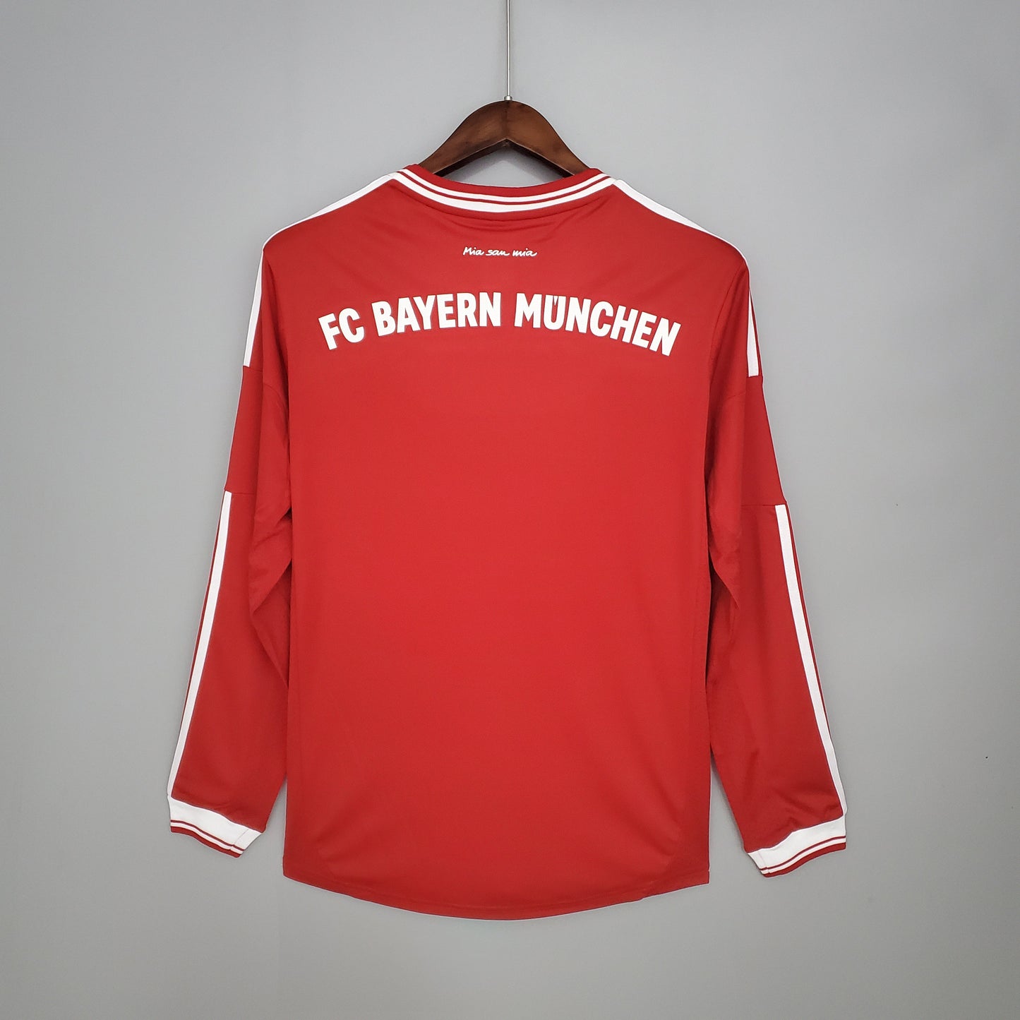Camisa Manga Longa Retrô Torcedor Masculina Bayern de Munique 2013