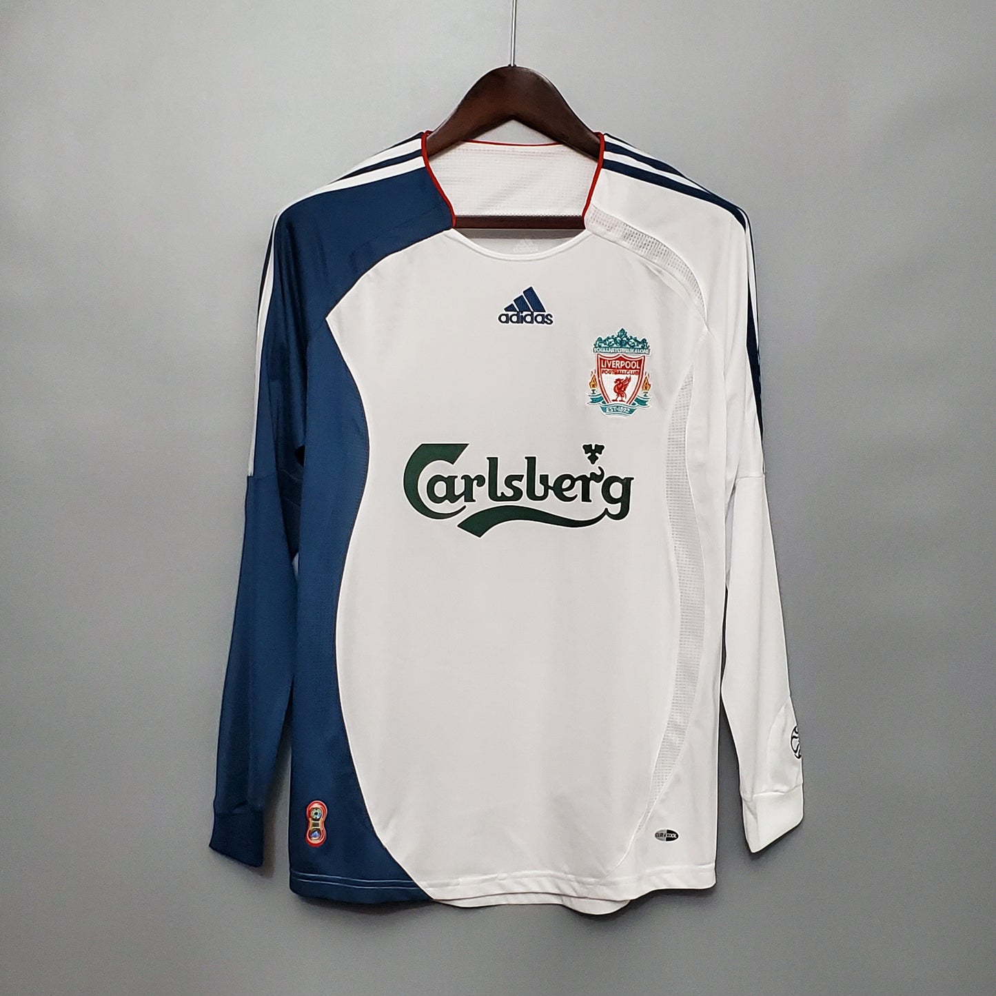 Camisa Manga Longa Torcedor Masculina Liverpool 2006/2007