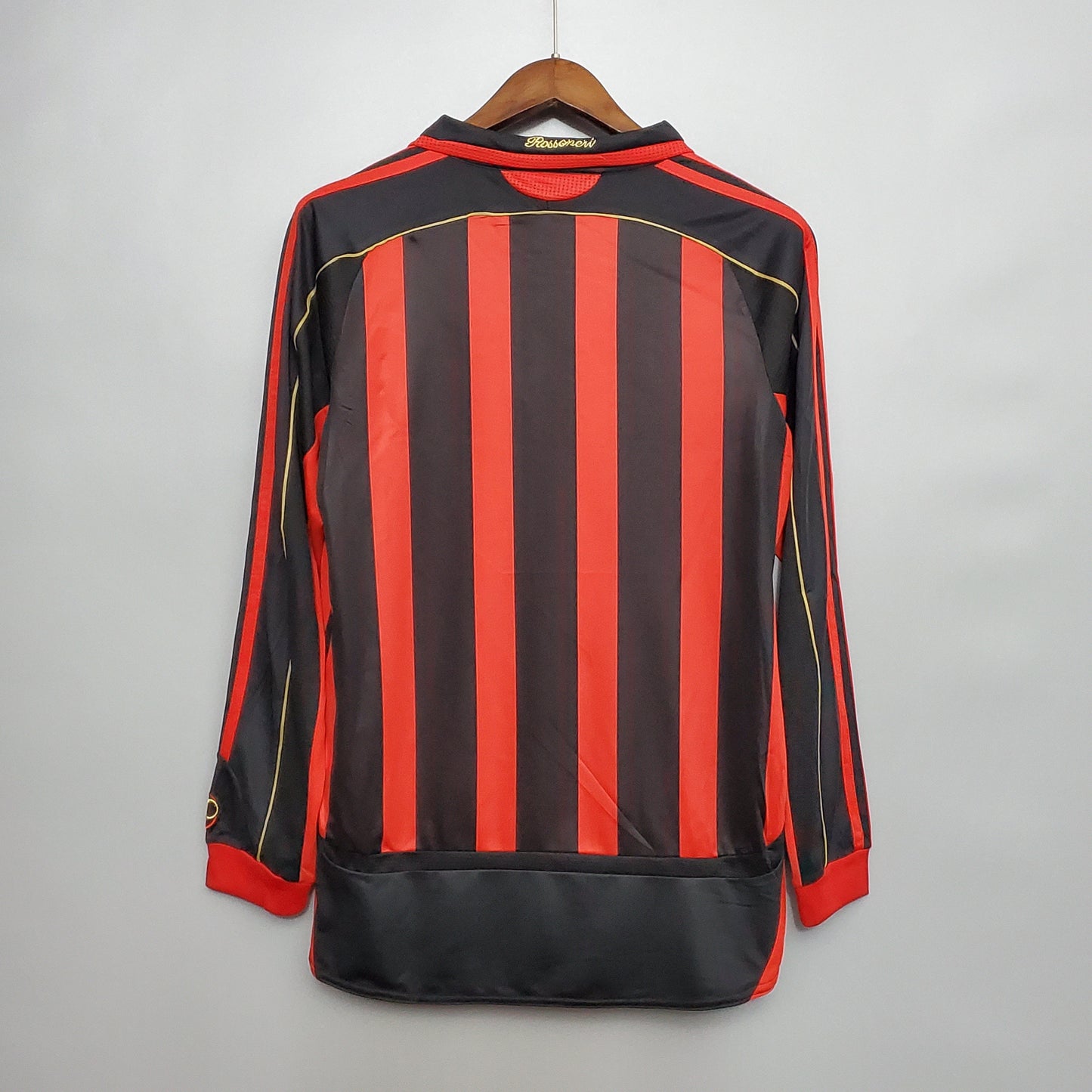 Camisa Manga Longa Torcedor Masculina Milan 2006/2007