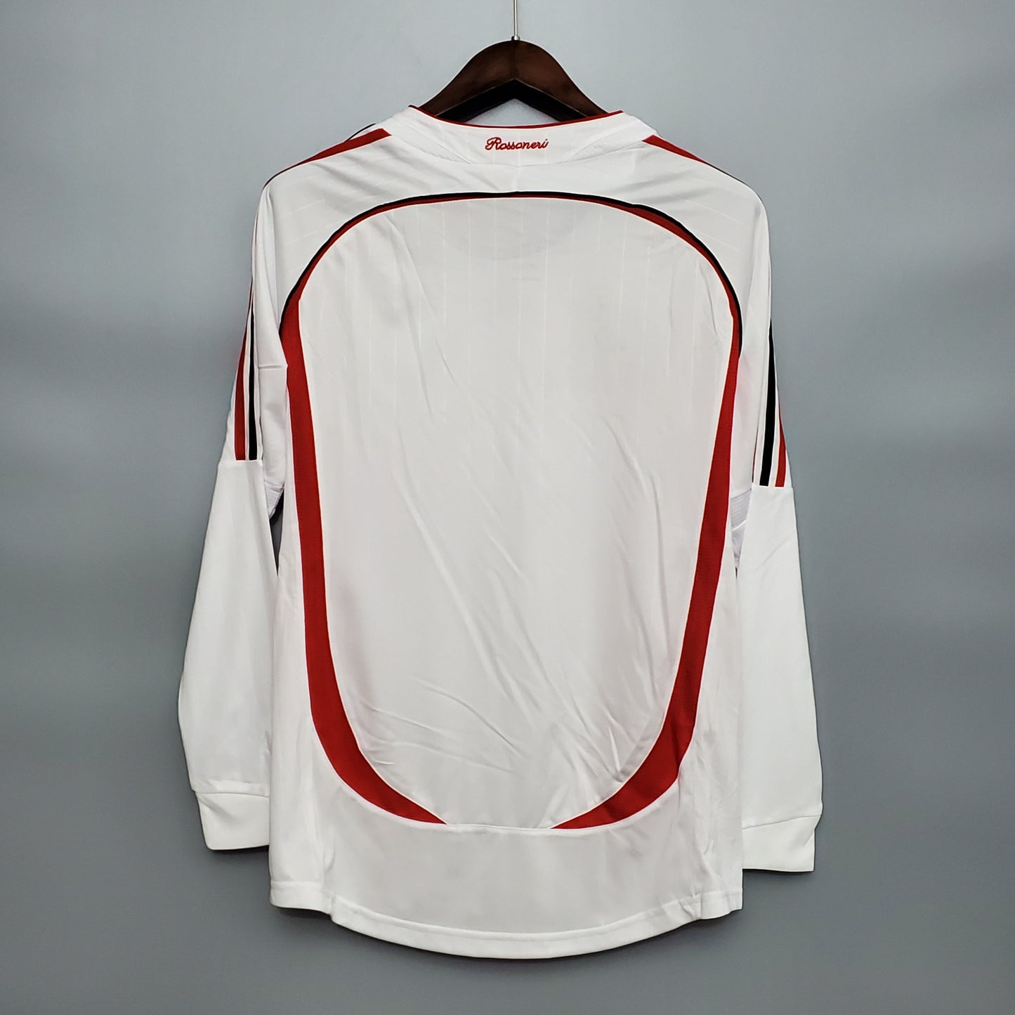 Camisa Manga Longa Torcedor Masculina Milan 2006/2007 Champions League