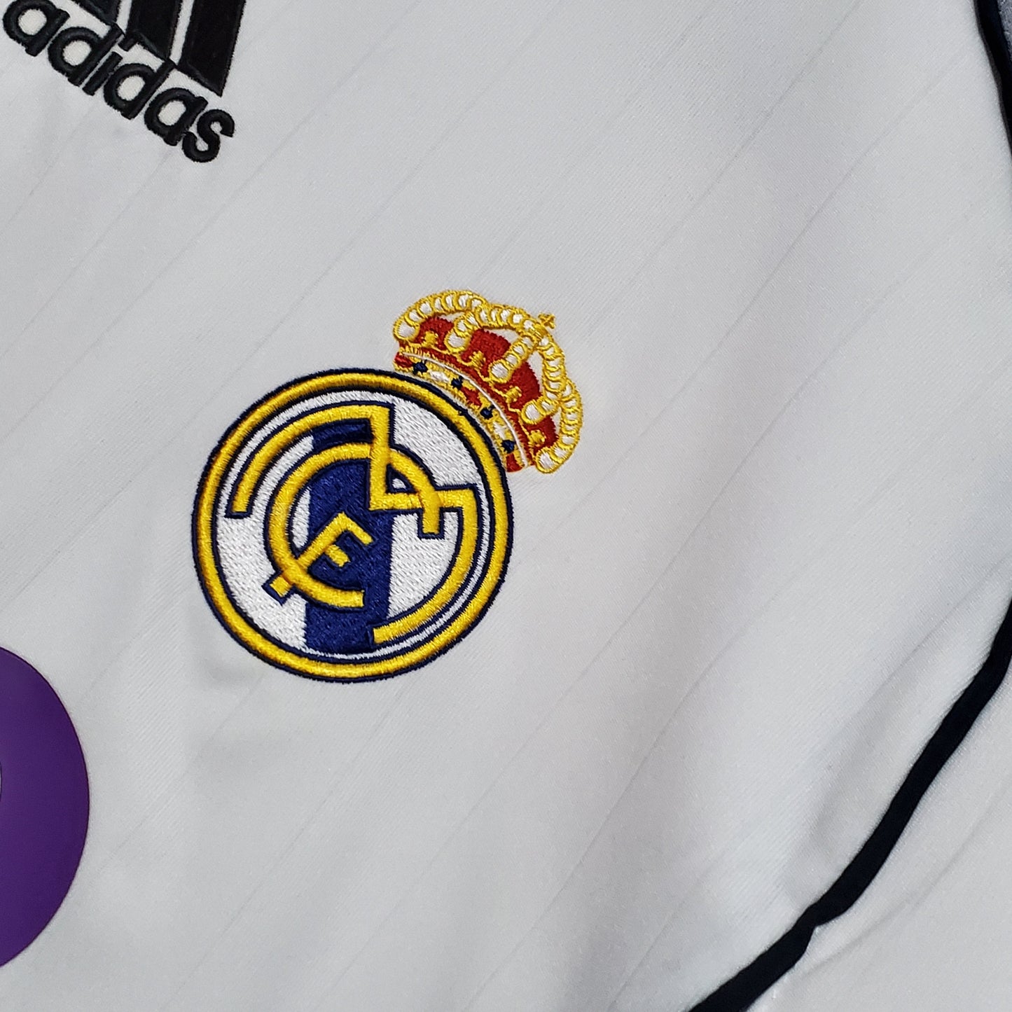 Camisa Manga Longa Torcedor Masculina Real Madrid 2006/2007
