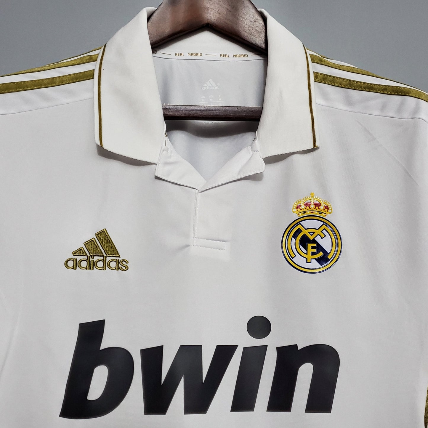 Camisa Manga Longa Torcedor Masculina Real Madrid 2011/2012