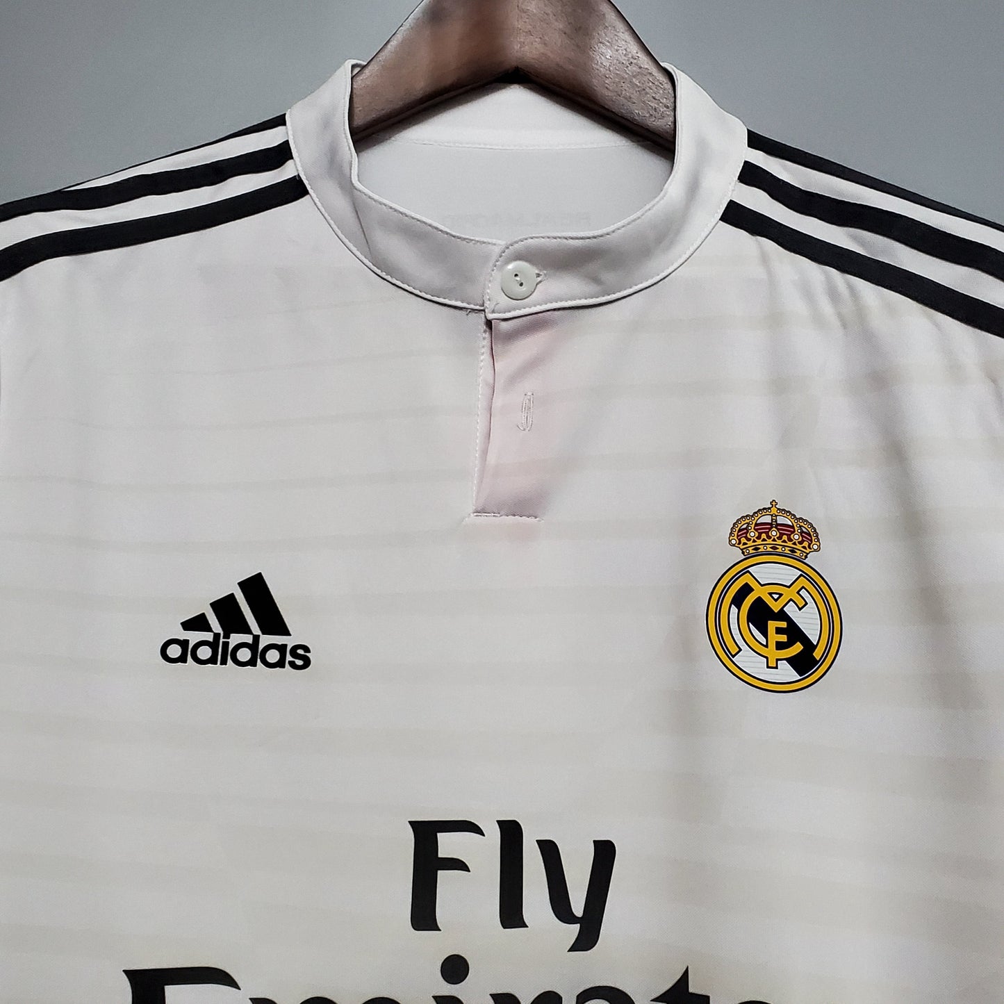 Camisa Manga Longa Torcedor Masculina Real Madrid 2014/2015