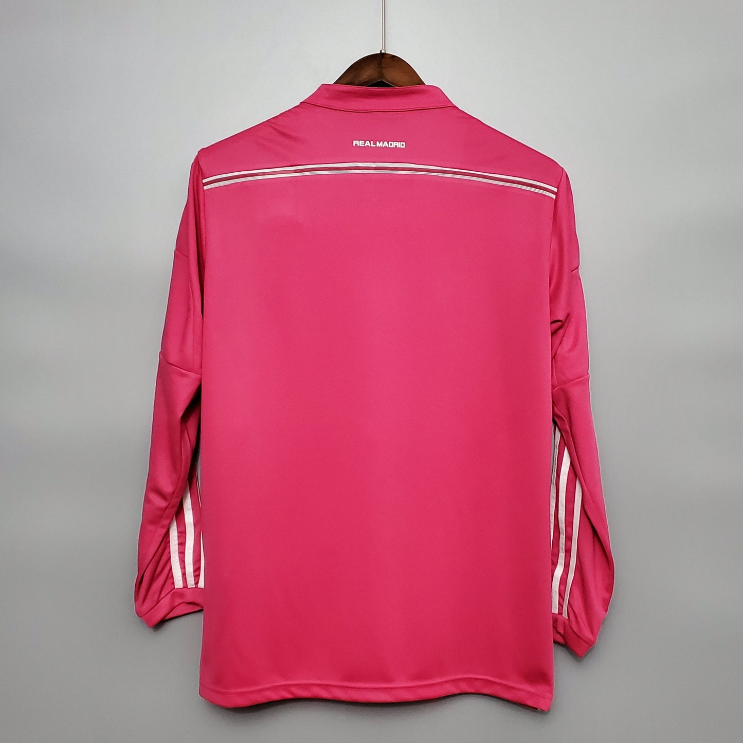 Camisa Manga Longa Torcedor Masculina Real Madrid II 2014/2015