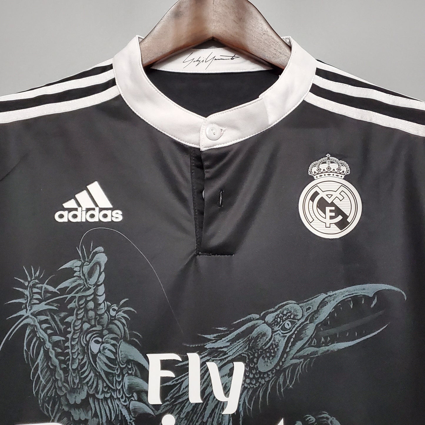 Camisa Manga Longa Torcedor Masculina Real Madrid III 2014/2015