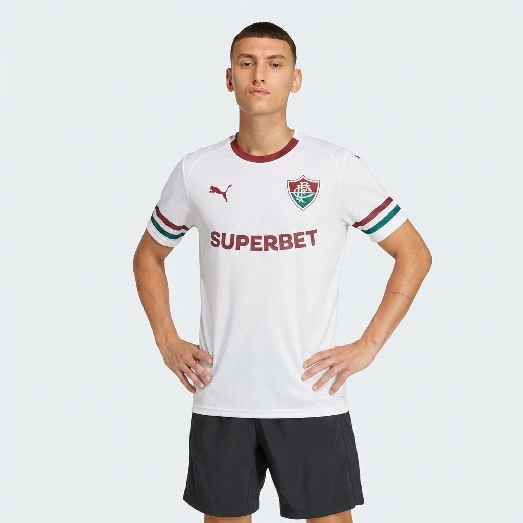 Camisa Fluminense 2026/27 Away Torcedor Todos os patrocínios