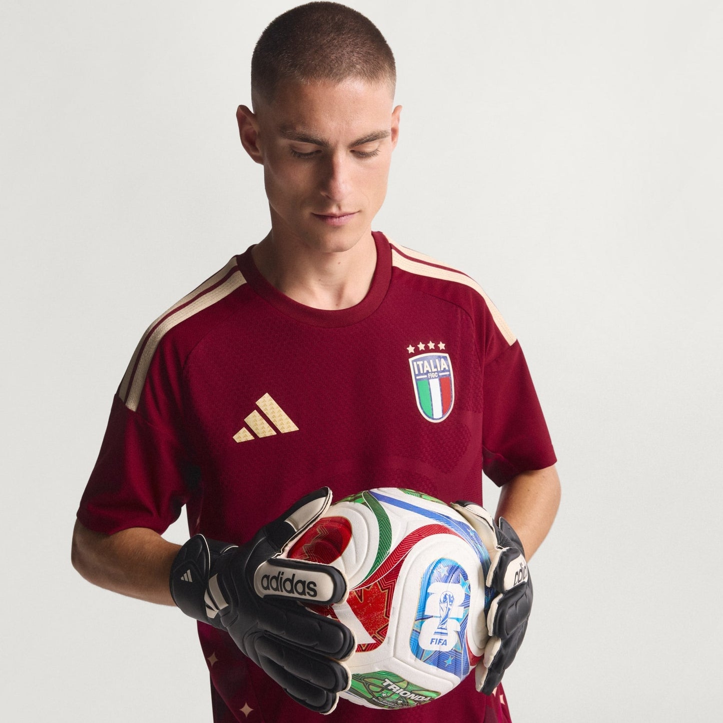 Camisa Goleiro Masculina Itália I 2026 Copa do Mundo