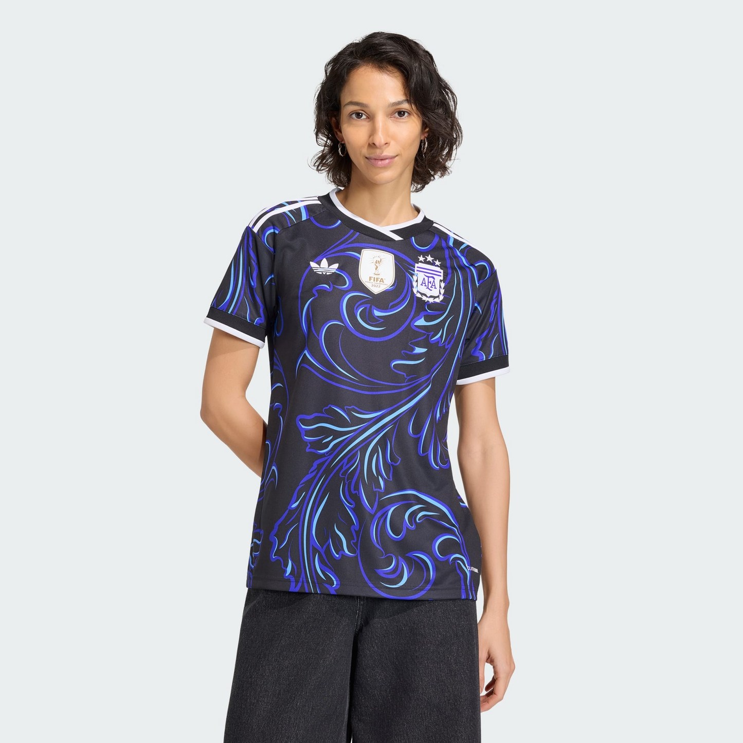 Camisa Torcedor Feminina Argentina II 2026 Copa do Mundo