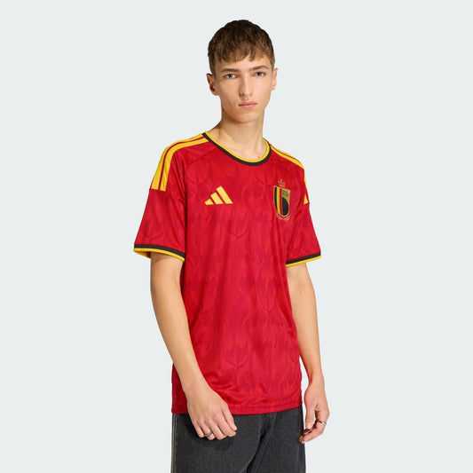 Camisa Torcedor Masculina Bélgica I 2026 Copa do Mundo