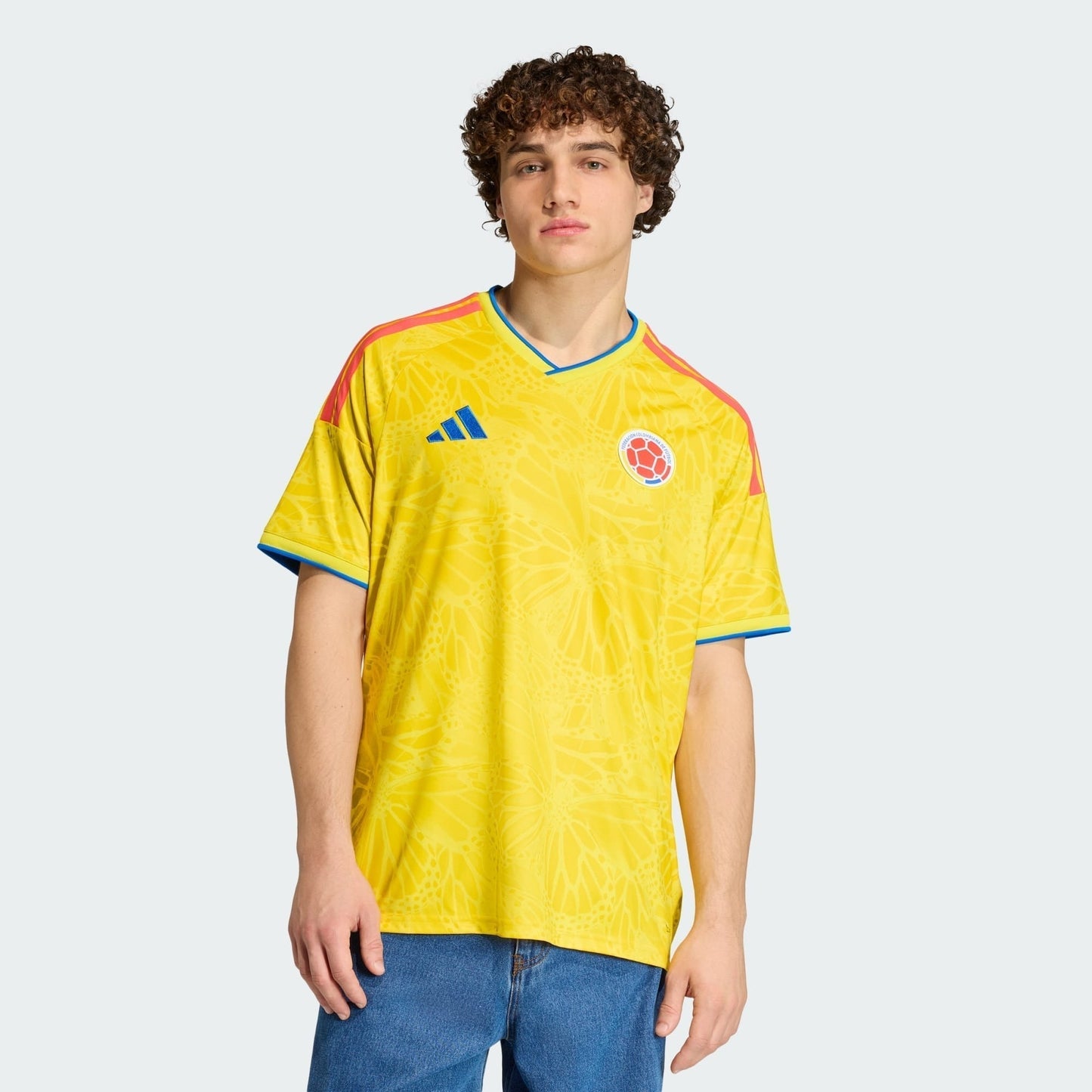 Camisa Torcedor Masculina Colômbia I 2026 Copa do Mundo