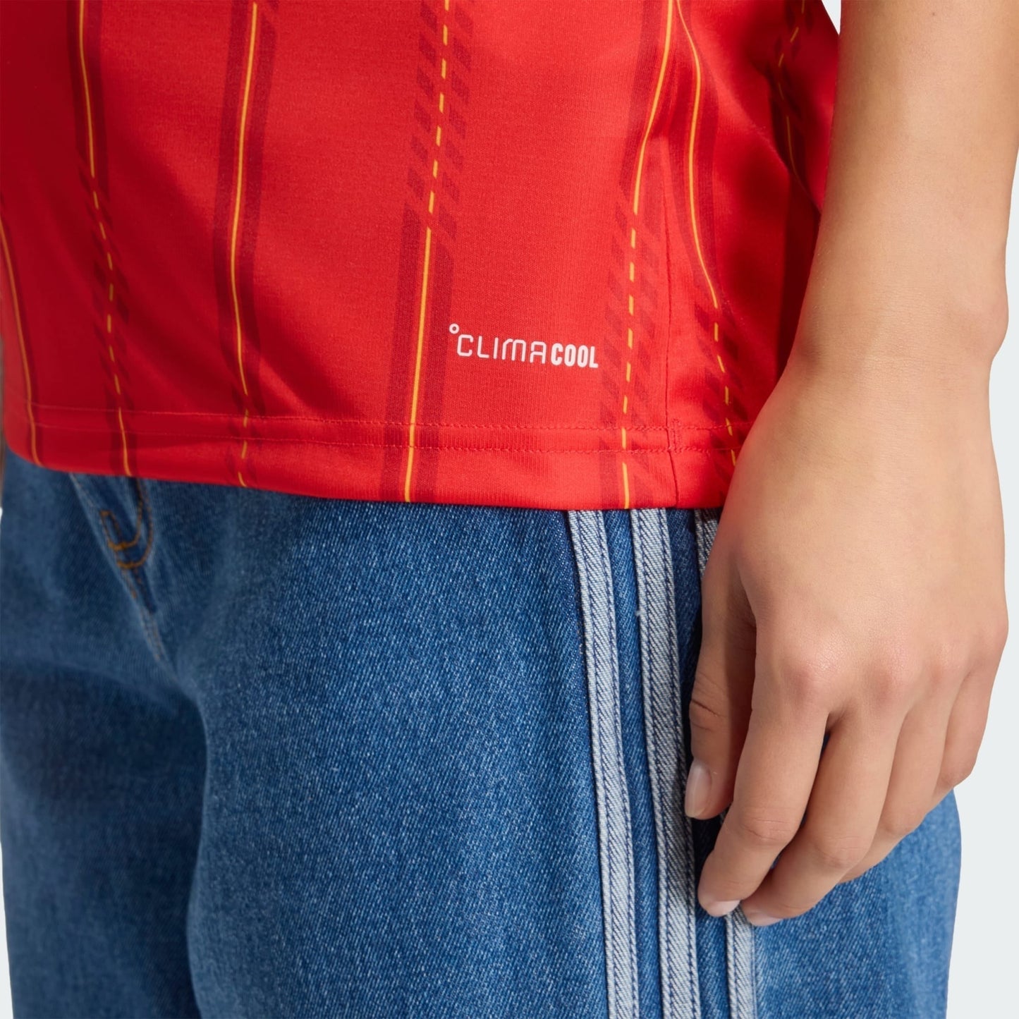Camisa Torcedor Feminina Espanha I 2026 Copa do Mundo