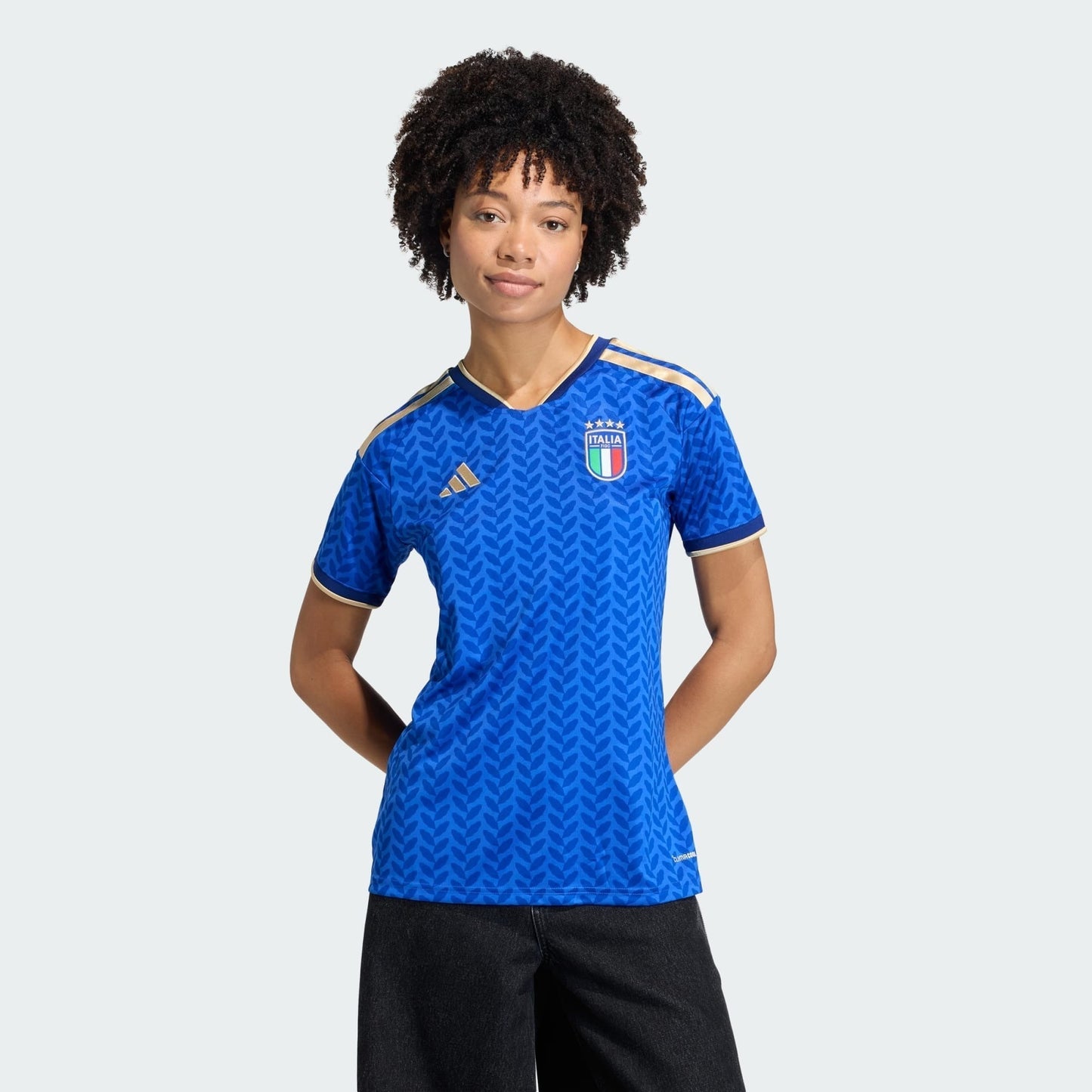 Camisa Torcedor Feminina Itália I 2026 Copa do Mundo