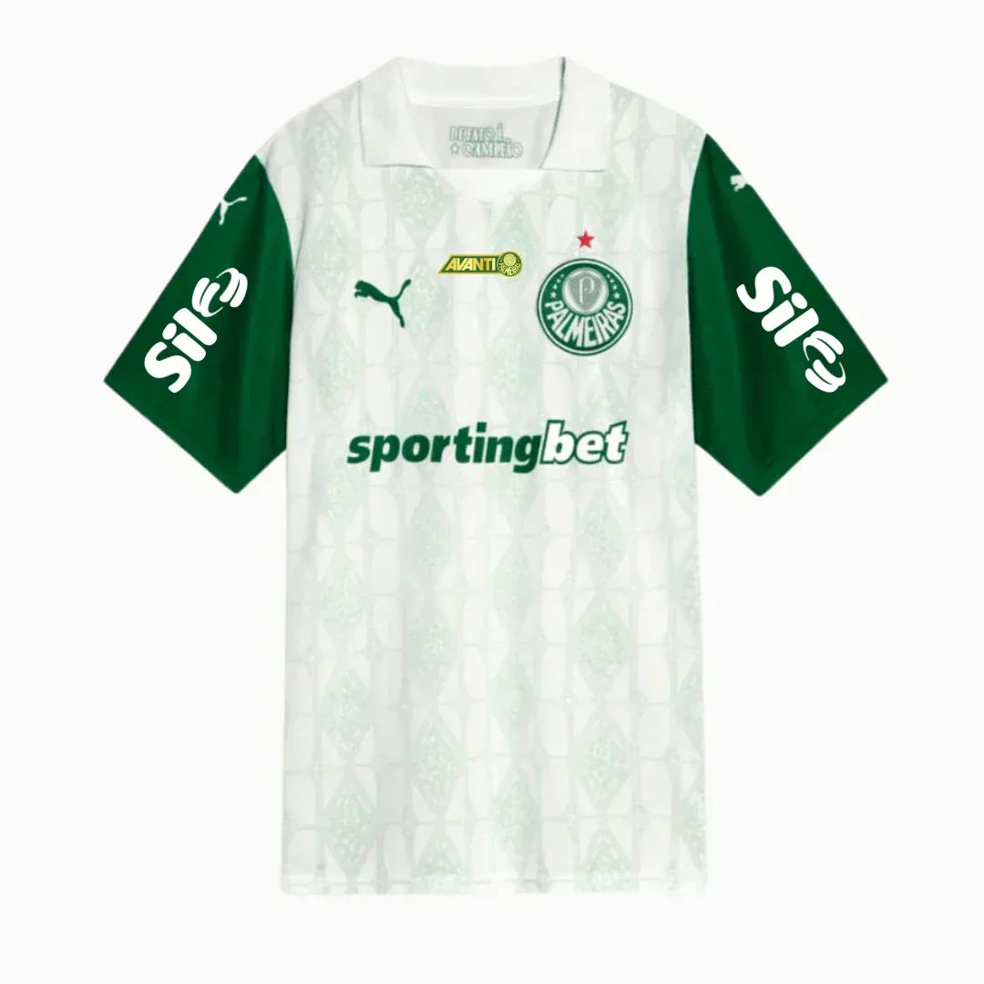 Camisa Torcedor Masculina Palmeiras II 2025/2026 Com Patrocínios
