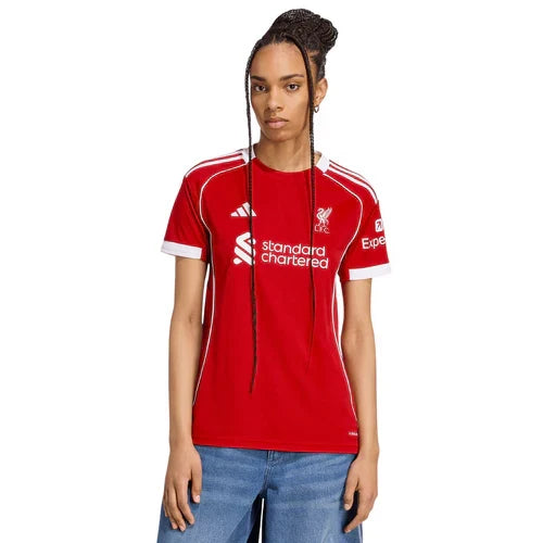 Camisa Liverpool Home 25/26 - Feminina