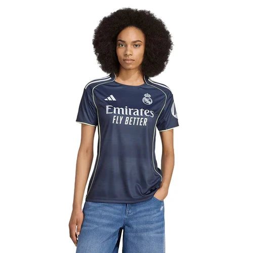 Camisa Real Madrid Away 25/26 - Versão Feminina