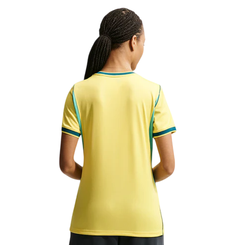 Camisa Brasil I 2026/27 Feminina - Amarela