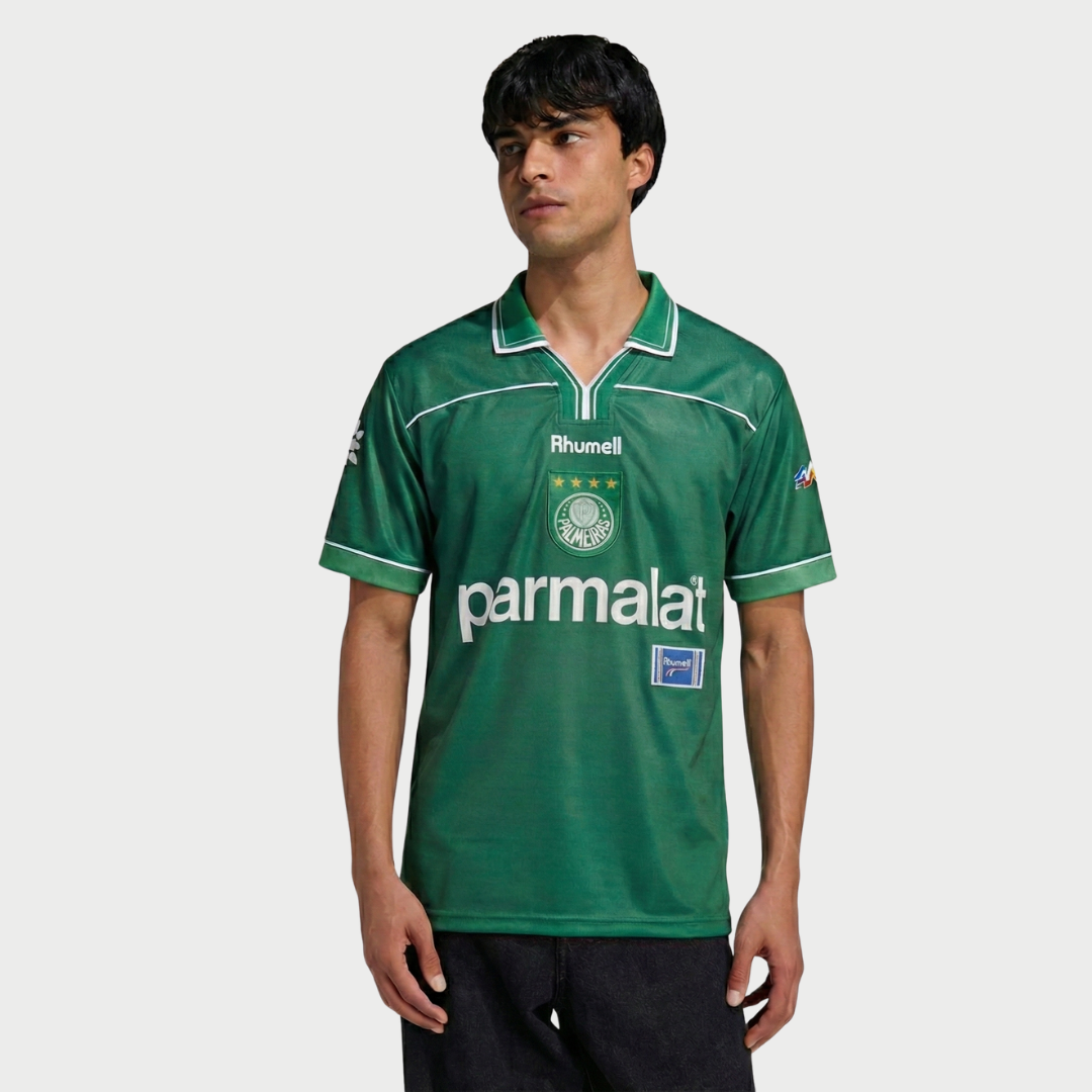 Camisa Retrô Torcedor Masculina Palmeiras I 1999