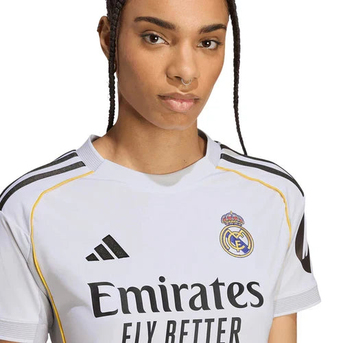Camisa Real Madrid Home 25/26 - Versão Feminina