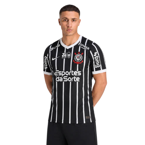 Camisa Corinthians Away Todos Patrocínios 26/27 - Versão Torcedor