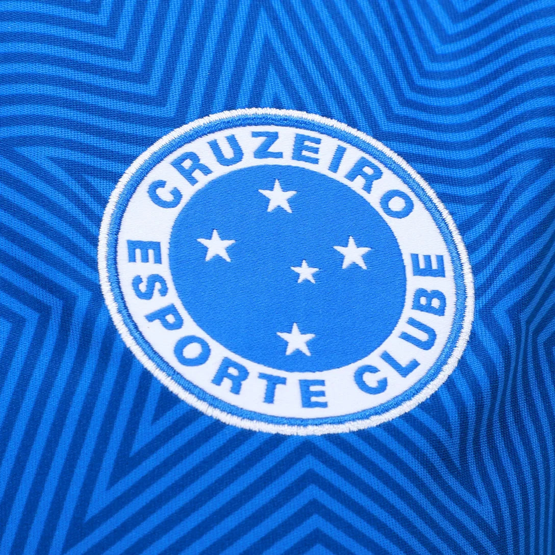 Camisa Torcedor Feminina Cruzeiro I 2025/2026 Com Patrocínios