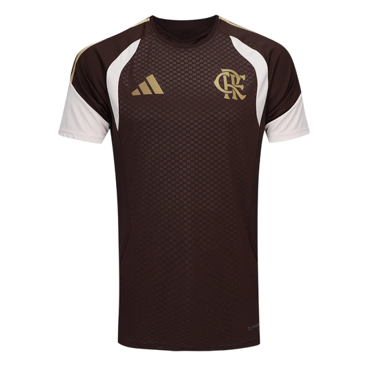 Camisa Flamengo 26/27 Treino Marrom - Versão Torcedor
