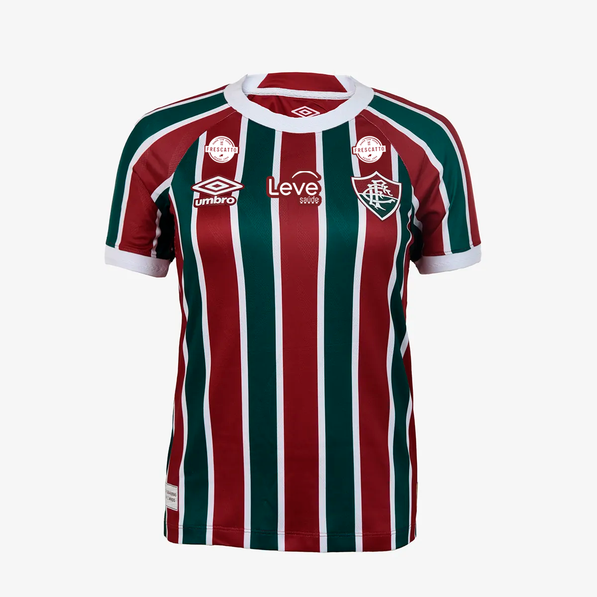 Camisa Torcedor Feminina Fluminense I 2025/2026 Com Patrocinios