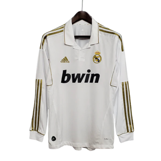 Camisa Manga Longa Torcedor Masculina Real Madrid 2011/2012