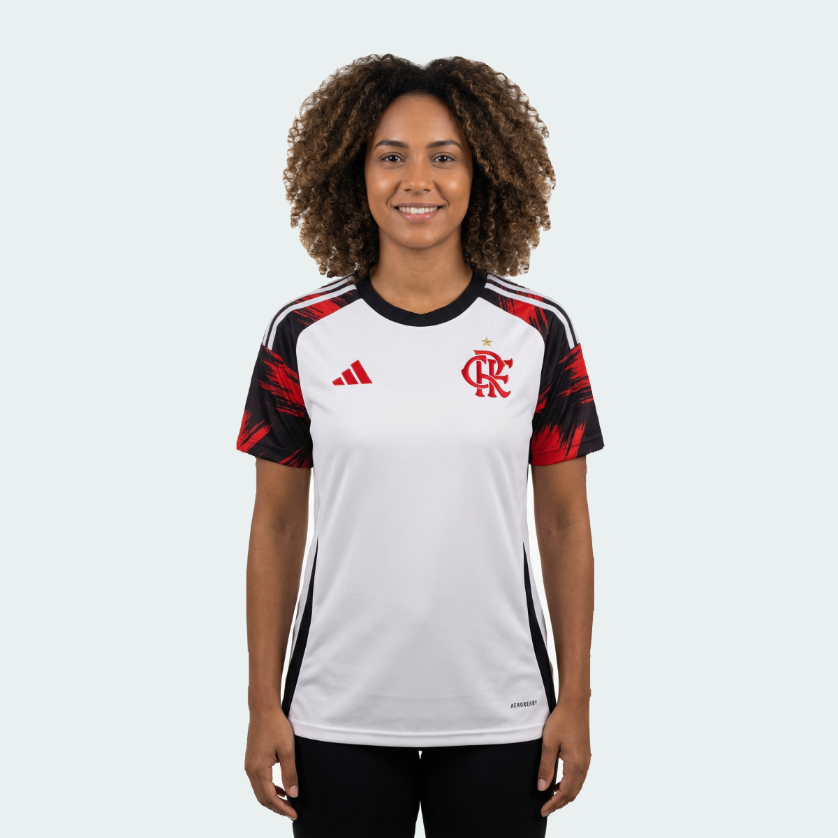 Camisa Torcedor Feminina Flamengo II 2025/2026