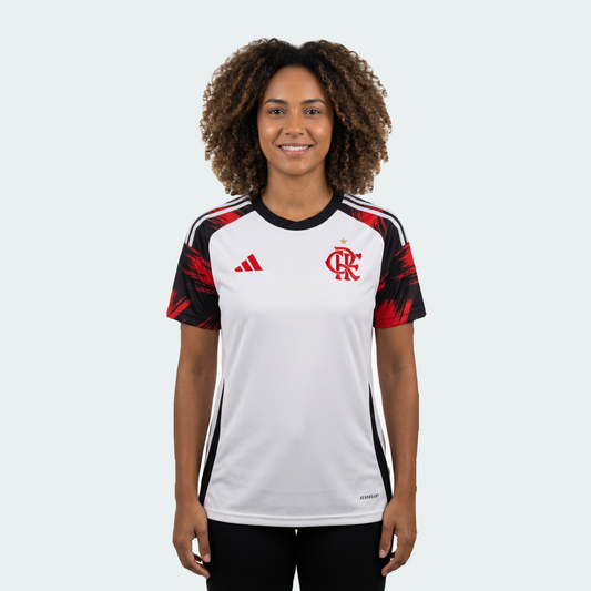 Camisa Torcedor Feminina Flamengo II 2025/2026