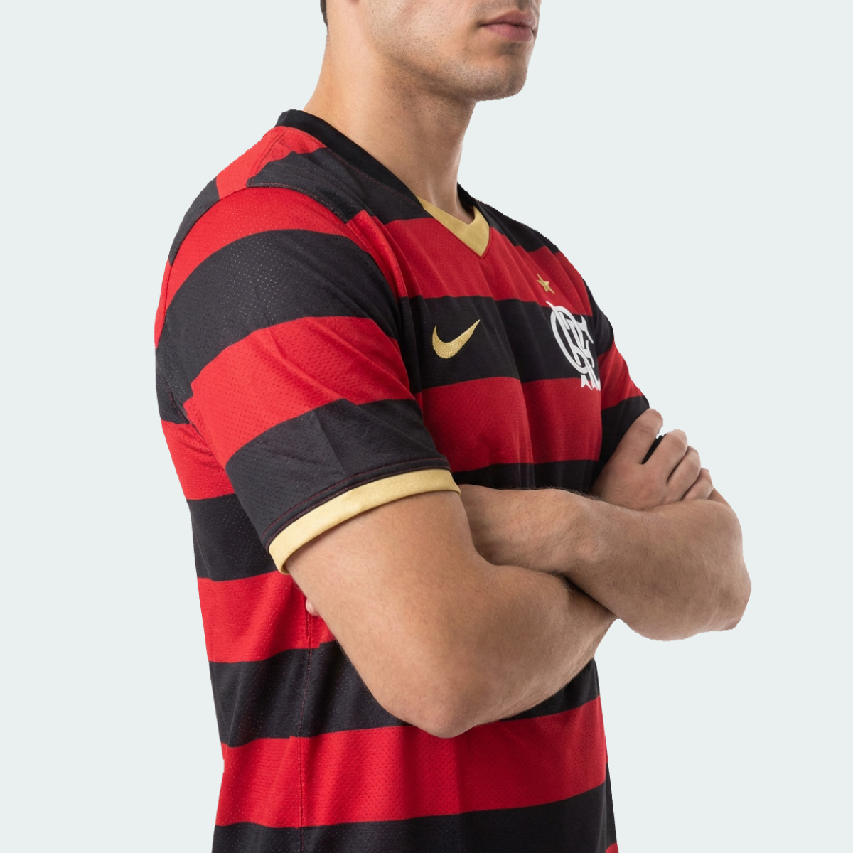Camisa Retrô Torcedor Masculina Flamengo 2009