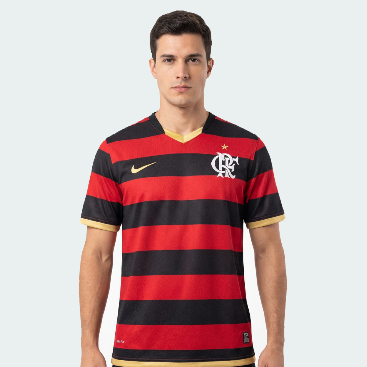 Camisa Retrô Torcedor Masculina Flamengo 2009