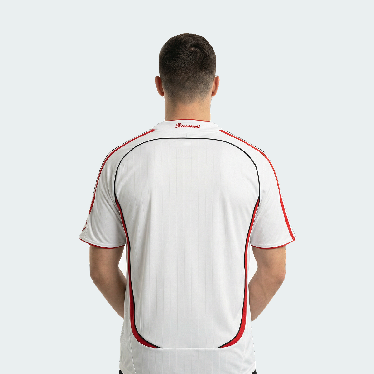 Camisa Retrô Torcedor Masculina Milan 2006