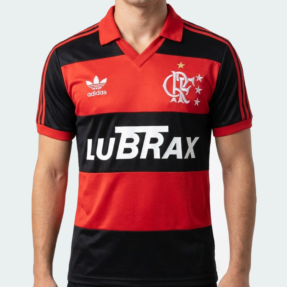 Camisa Retrô Torcedor Masculina Flamengo 1987