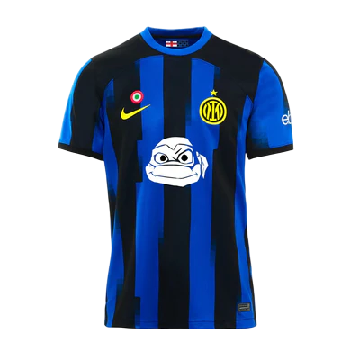 Camisa Inter de Milão Home 23/24 - Edição Tartarugas Ninja Torcedor Masculina
