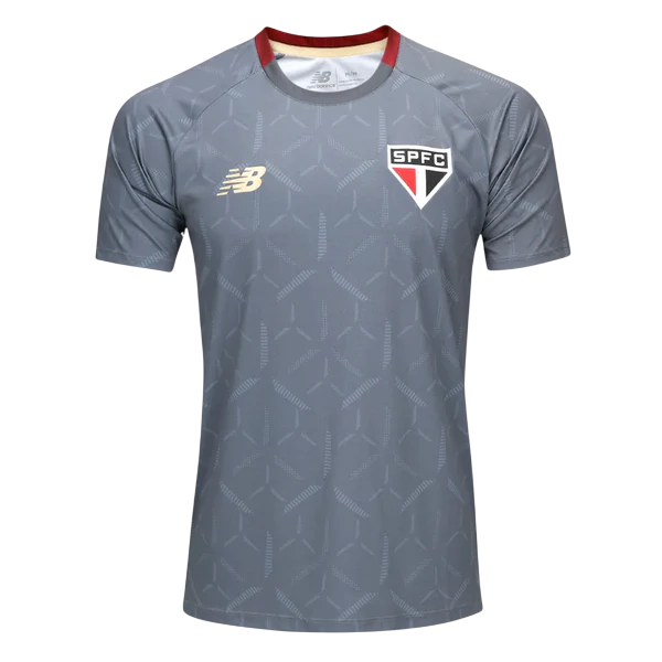 Camisa São Paulo Treino Cinza 25/26 - Torcedor Masculina Lançamento