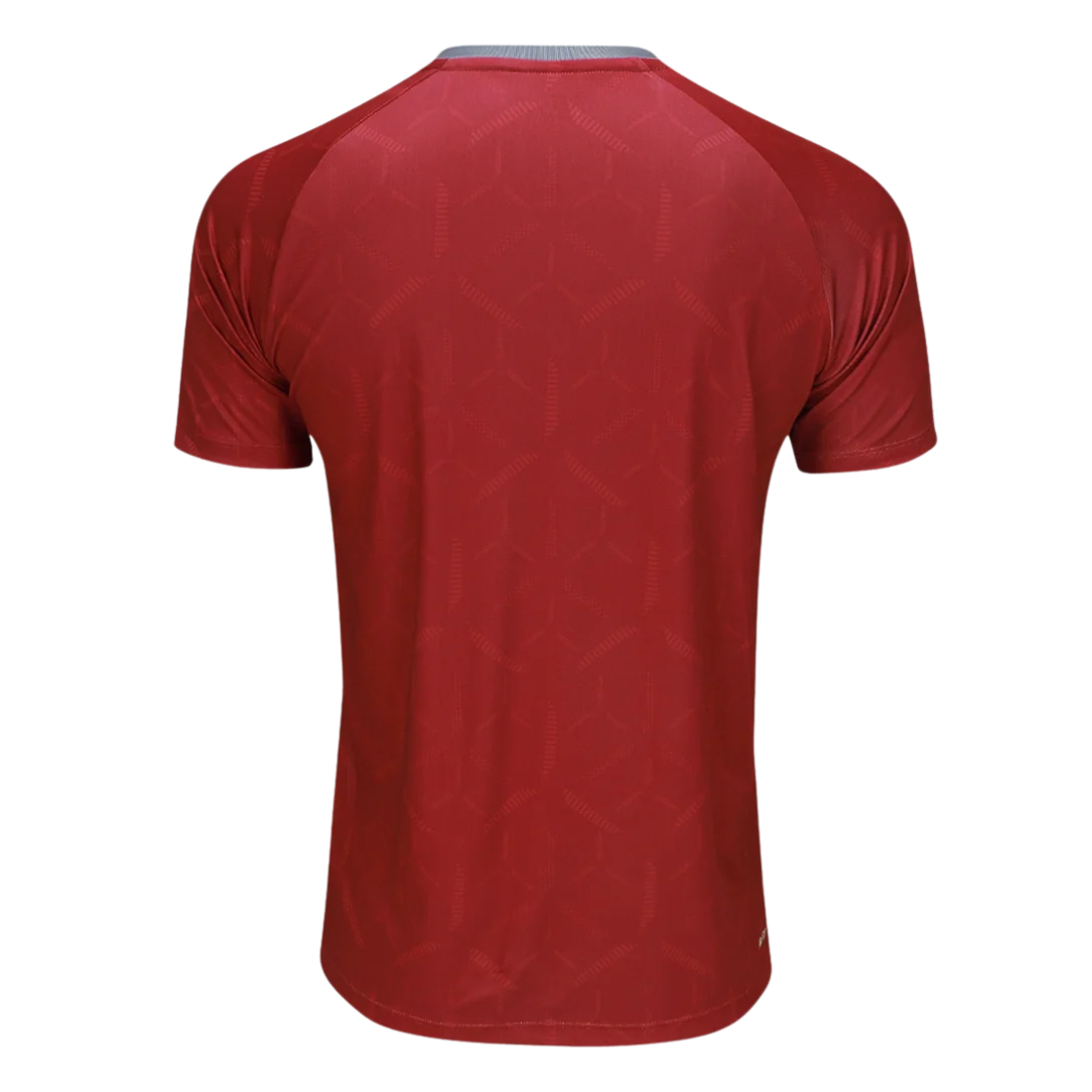 Camisa São Paulo Treino Vermelha 25/26 - Torcedor Masculina Lançamento