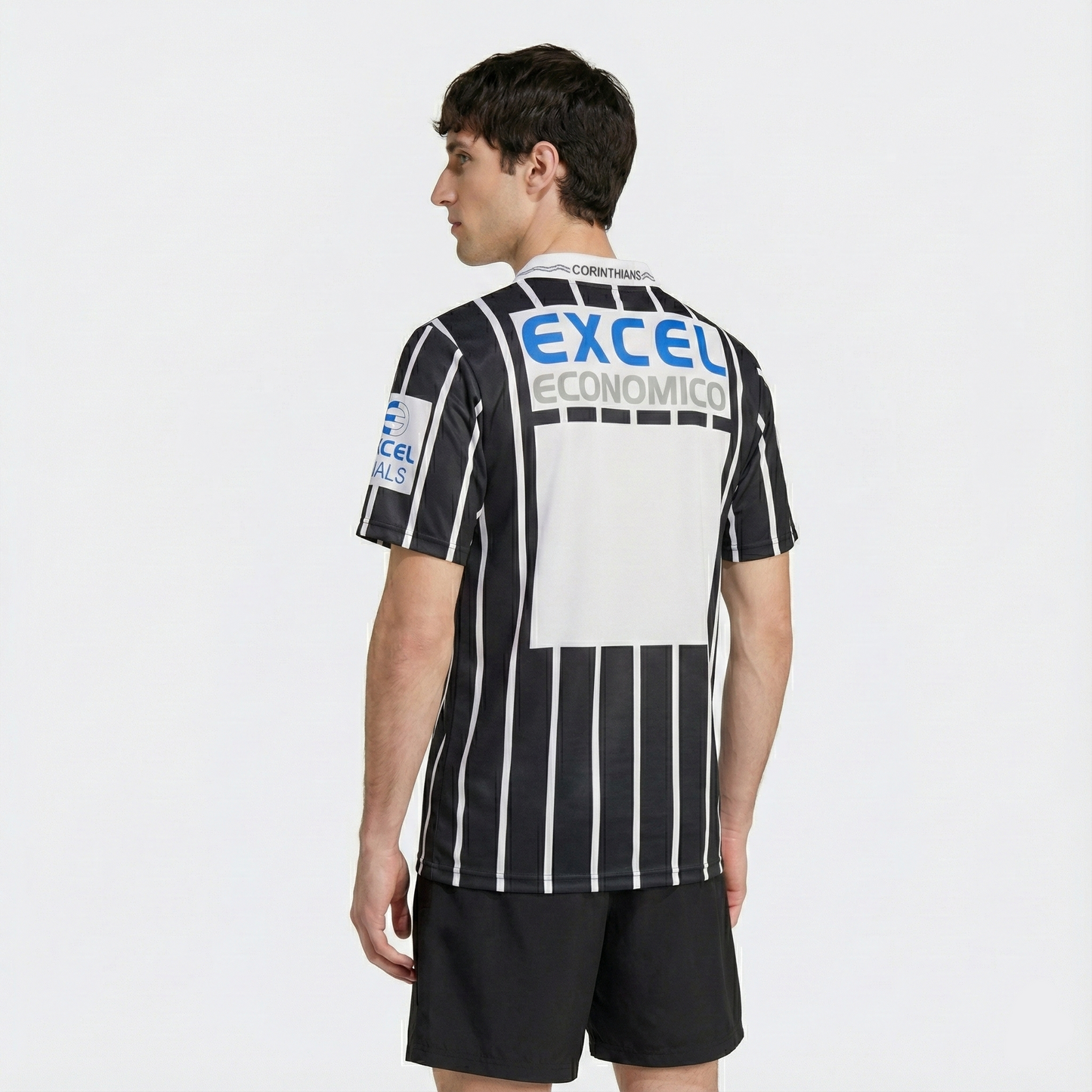 Camisa Retrô Torcedor Masculina Corinthians II 1997