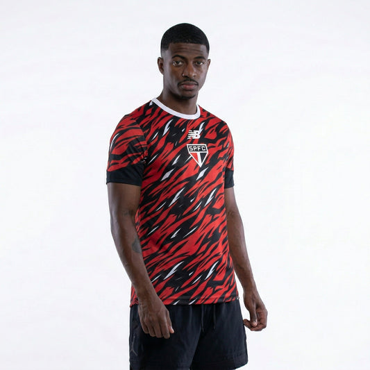 Camisa Torcedor Masculina São Paulo 2026/2027 Pré-Jogo